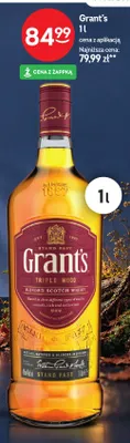 Whisky Grant's promocja w Żabka