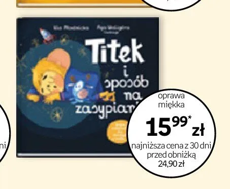 Książka Titek i sposób na zasypianie promocja w Empik