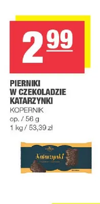 Pierniki w czekoladzie Katarzynki Kopernik promocja w SPAR