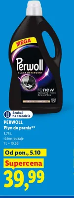 Płyn do prania Perwoll promocja w Lidl