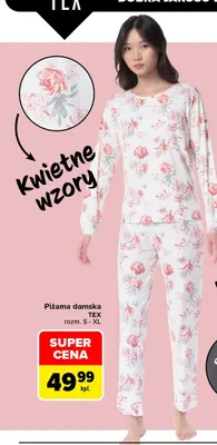 Piżama damska TEX promocja w Carrefour