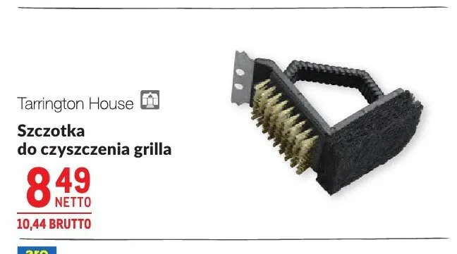 Szczotka do czyszczenia grilla Tarrington House promocja w Makro