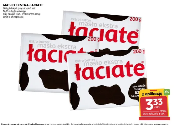 Masło extra promocja w Stokrotka