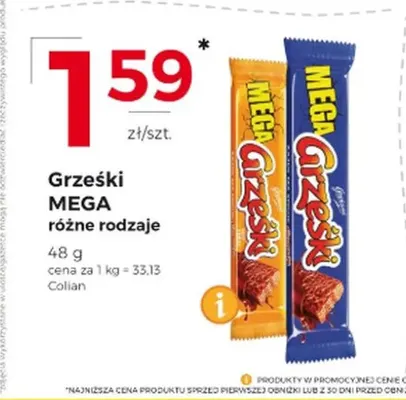 Wafel Grześki Mega promocja w Frac