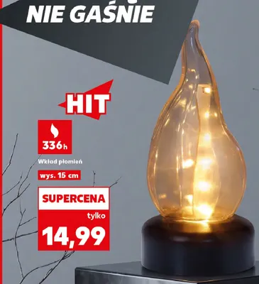 Wkład płomień promocja w Kaufland