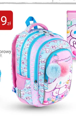 Plecak czterokomorowy Cinnamoroll promocja w Smyk