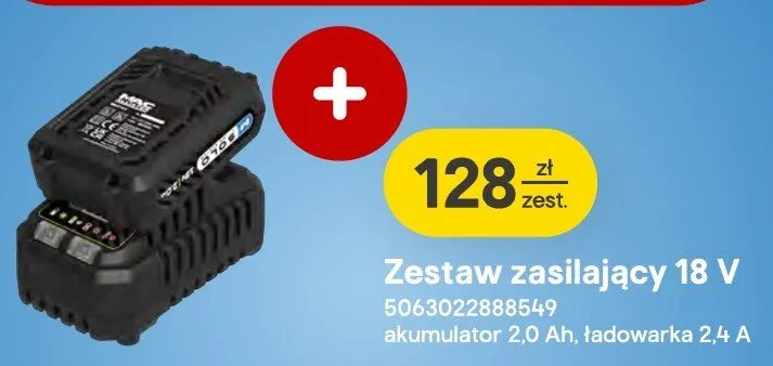 Zestaw zasilający Mac Allister promocja w Castorama