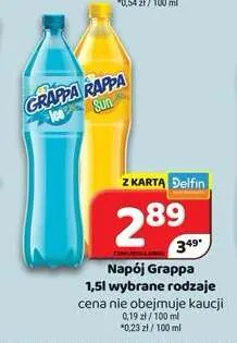 Napój Grappa promocja w Delfin