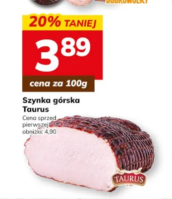 Szynka górska Taurus promocja w Hitpol