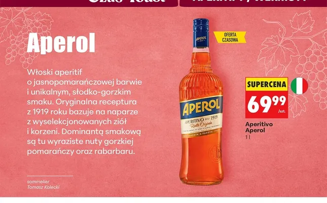 Aperitivo Aperol promocja w Biedronka