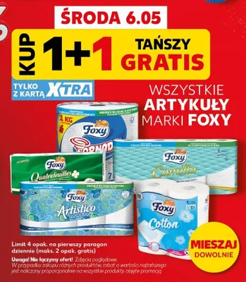Artykuły marki Foxy promocja w Kaufland