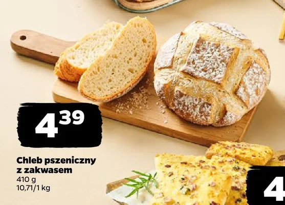 Chleb pszeniczny z zakwasem promocja w Netto