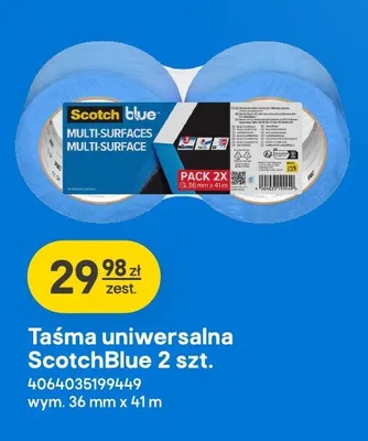 Taśma uniwersalna ScotchBlue 2-pak promocja w Castorama
