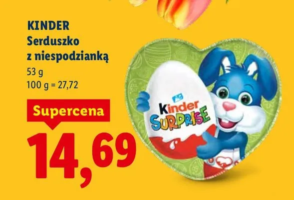 Serduszko z niespodzianką promocja w Lidl