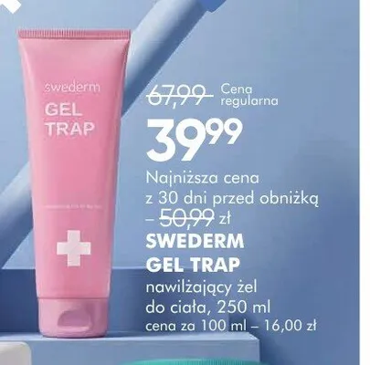 Nawilżający żel do ciała SWEDERM Gel Trap promocja w Super-Pharm