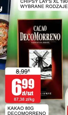 Kakao DecoMorreno promocja w Bingo