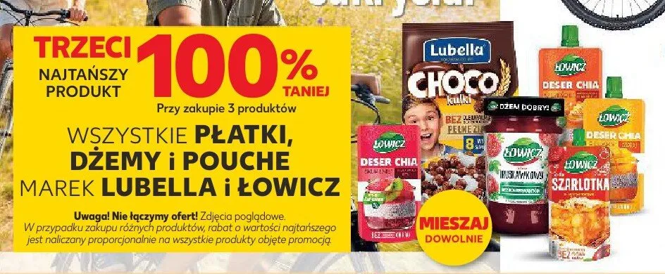 Deser Chia Łowicz promocja w Kaufland