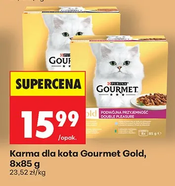 Karma dla kota Gourmet Gold promocja w Biedronka