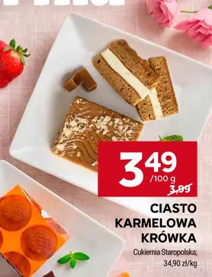 Ciasto Karmelowa Krówka promocja w Stokrotka