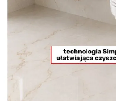 Gres szkliwiony Prime Rosalio Bianco promocja w Bricomarche