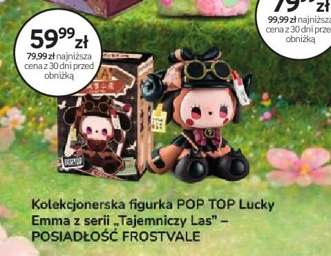 Kolekcjonerska figurka POP TOP Lucky Emma z serii "Tajemniczy Las" - POSIADŁOŚĆ FROSTVALE promocja w Dzień Dziecka