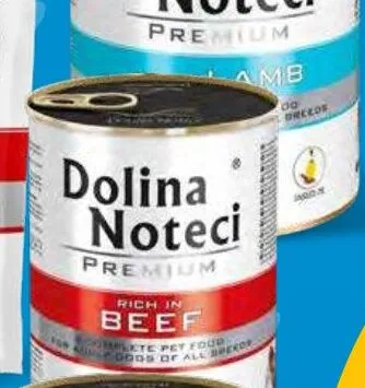 Mokra karma dla psa Dolina Noteci Premium Beef w puszce promocja w Lidl