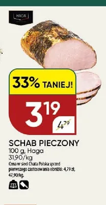 Schab Pieczony Haga promocja w Chata Polska