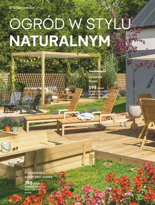 Leżanka Riveo promocja w Castorama