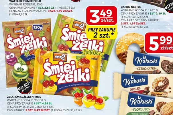 Ciastka czekonatki promocja w Top Market