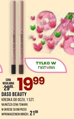Kredka do oczu promocja w Drogerie Natura