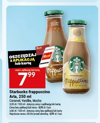 Napój kawowy Starbucks Frappuccino Mocha promocja w Twój Market