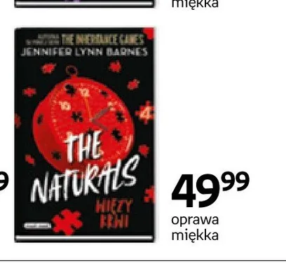 Książka The Naturals Więzy krwi Jennifer Lynn Barnes oprawa miękka promocja w Empik