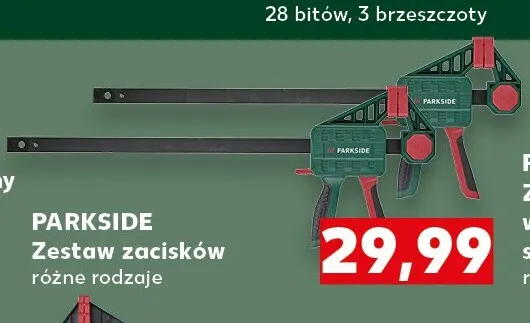 Zestaw zacisków Parkside promocja w Kaufland