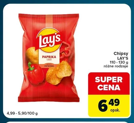 Chipsy Lay's promocja w Globi