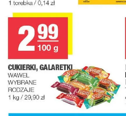 Galaretki Wawel promocja w SPAR