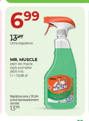 Płyn do mycia szyb Mr. Muscle promocja w Drogerie Jawa