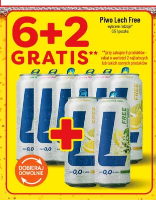 Piwo bezalkoholowe Lech Lemon promocja w POLOmarket