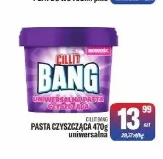 Pasta czyszcząca Cillit Bang uniwersalna 470g promocja w Tomi Markt
