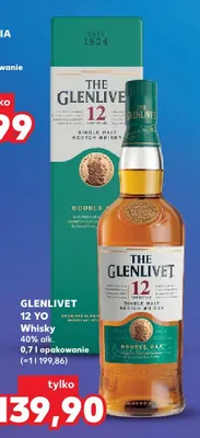 Whisky 40% alk. promocja w Kaufland