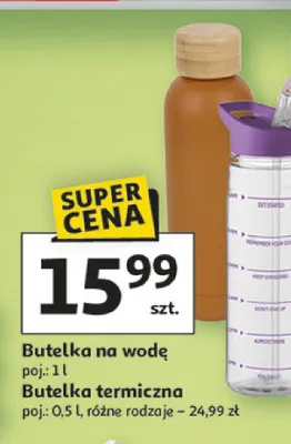 Butelka na wodę promocja w Auchan