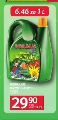 Nawóz uniwersalny Biohumus promocja w Selgros