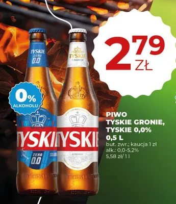 Piwo bezalkoholowe Tyskie promocja w Duży Ben
