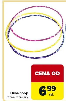 Hula-hoop różne rozmiary promocja w Carrefour