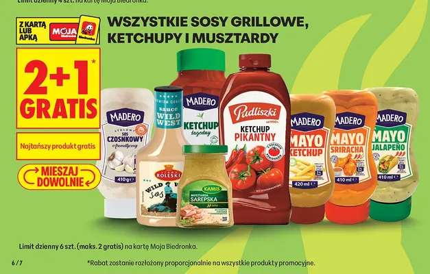 Musztarda Sarepska Kamis promocja w Biedronka