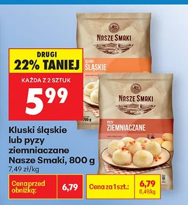 Kluski śląskie  promocja w Biedronka