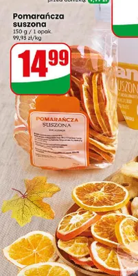 Pomarańcza suszona promocja w Dino