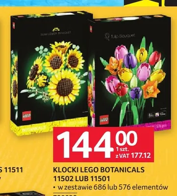 Klocki Lego Botanicals 11501 promocja w Selgros