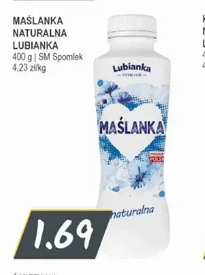 Maślanka naturalna Lubianka promocja w Słoneczko