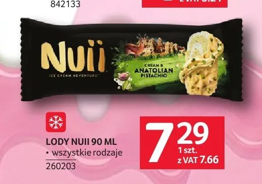 Lody NUII promocja w Selgros