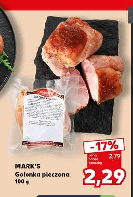 Golonka pieczona Mark's promocja w Kaufland